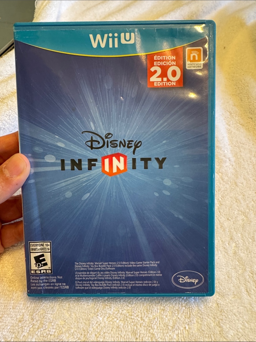 Disney Infinity 2.0 Edition (Wii U) - Blue Case